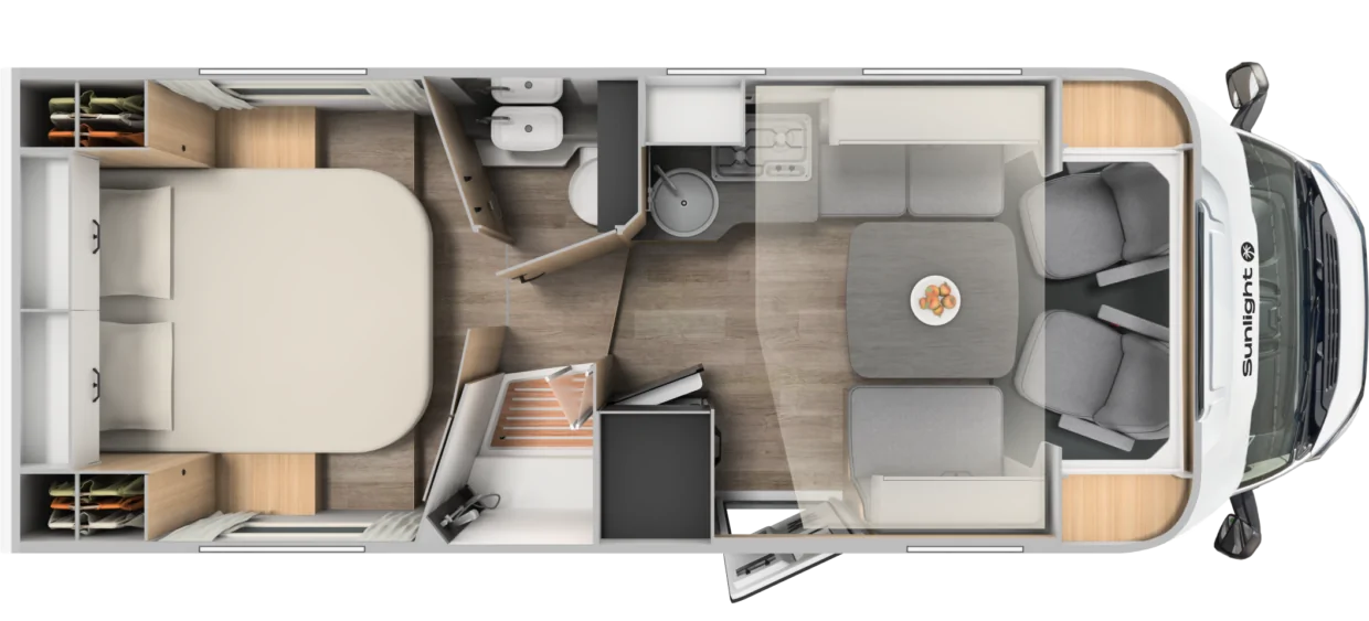 camping car SUNLIGHT T 69 LC ACCESS PLUS 2025