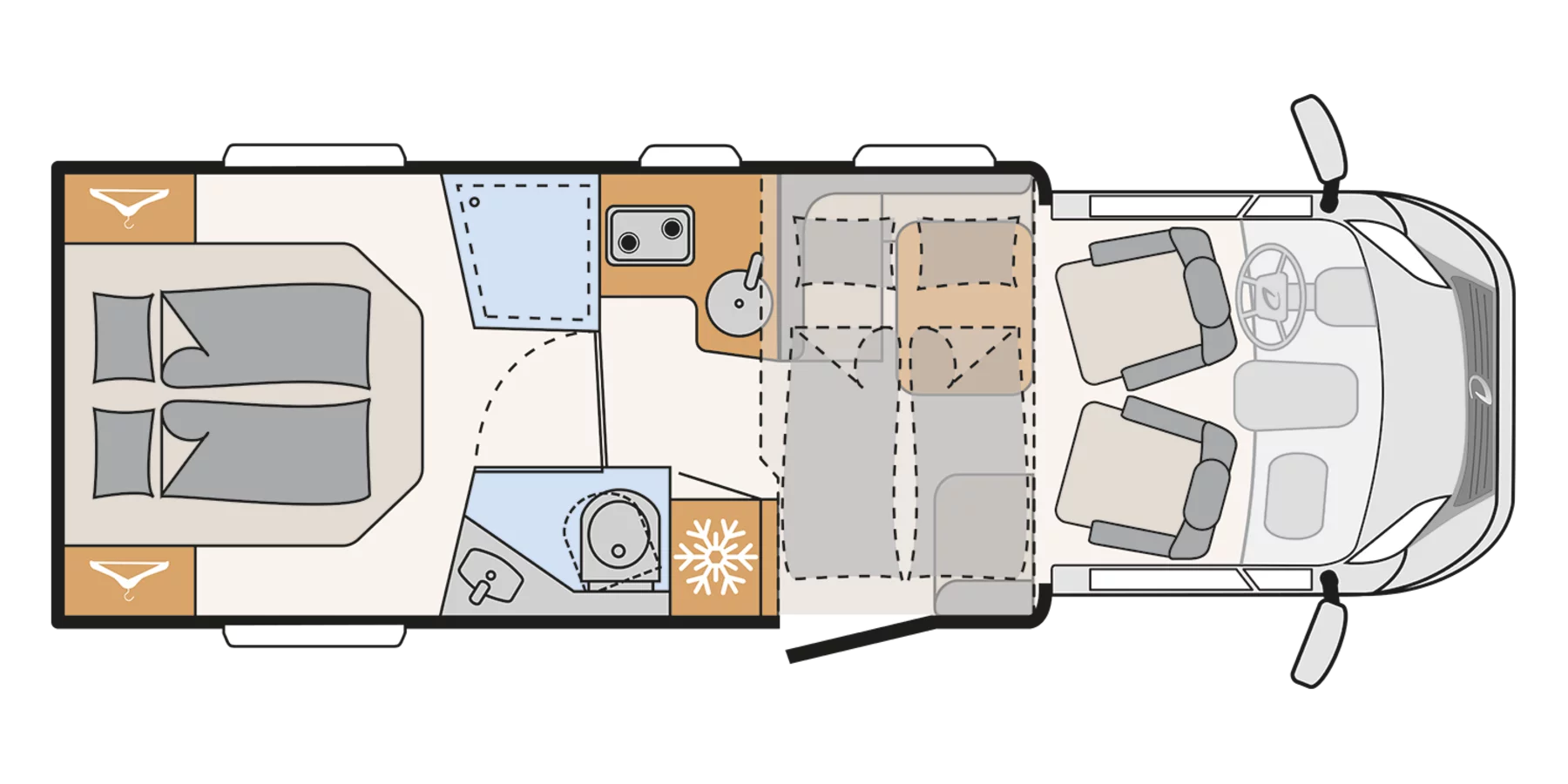 camping car DETHLEFFS JUST CAMP T7052DBM 2025