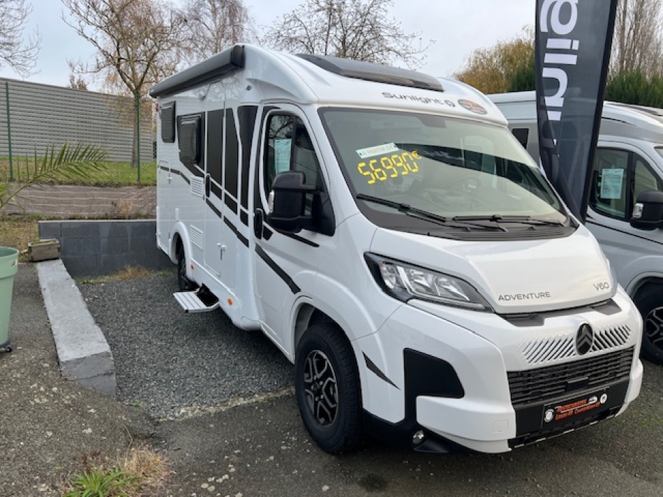 camping car SUNLIGHT V 60 ADVENTURE 2026