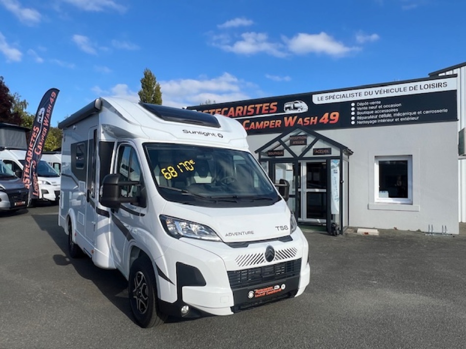 camping car SUNLIGHT T 58 ADVENTURE 2026
