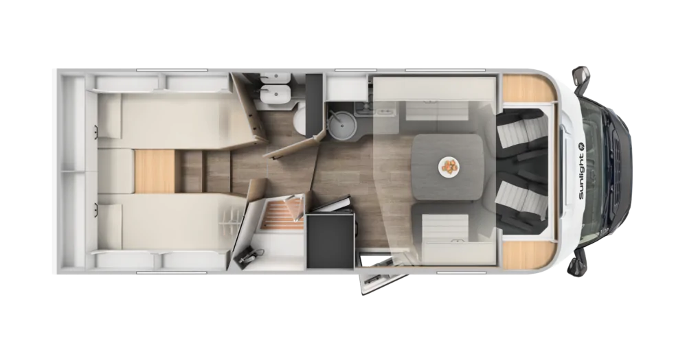 camping car SUNLIGHT T 68 C ADVENTURE 2026