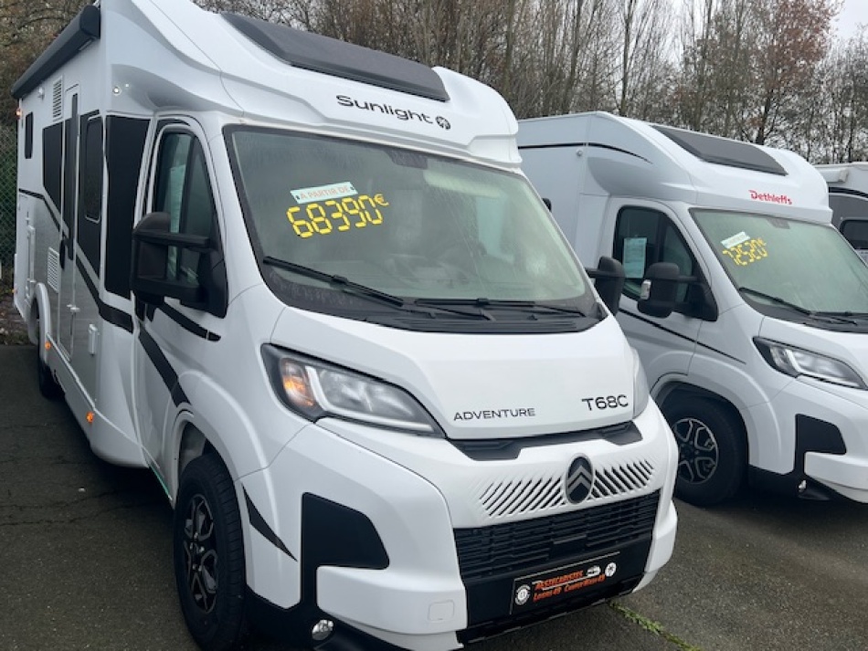 camping car SUNLIGHT T 68 C ADVENTURE 2026