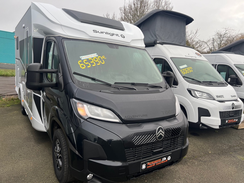 camping car SUNLIGHT T 66 S ADVENTURE 2026