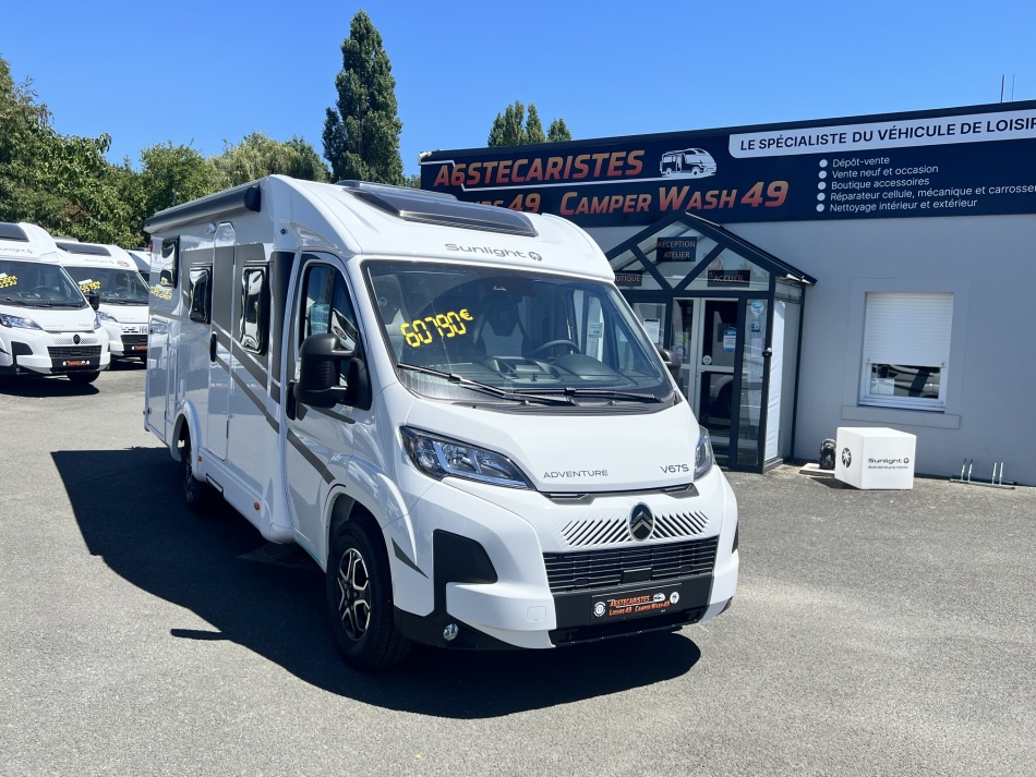 camping car SUNLIGHT V 67S ADVENTURE 2026