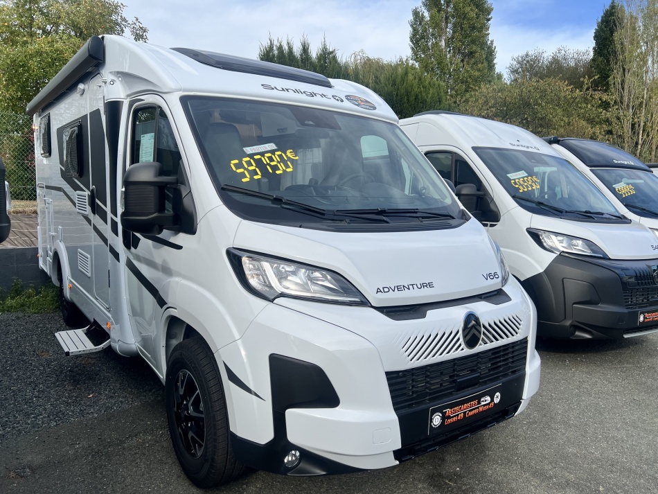 camping car SUNLIGHT ADVENTURE V66 2026